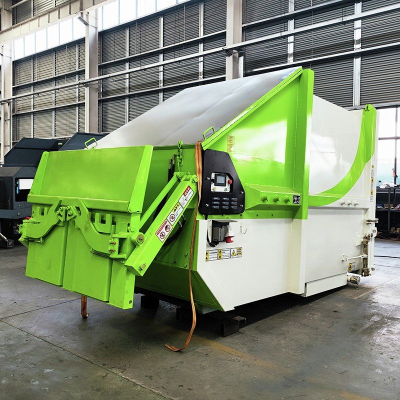 6m³ Mobile Garbage Compressor factory