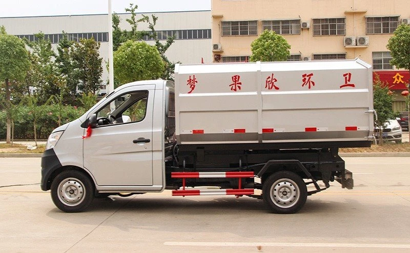 Changan 4m³ Gasoline Side Loader Truck best