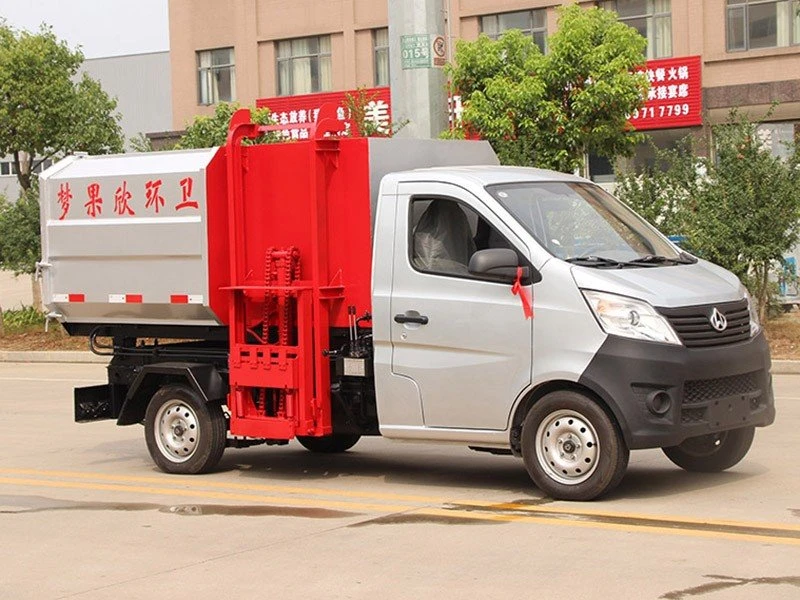 Changan 4m³ Gasoline Side Loader Truck price