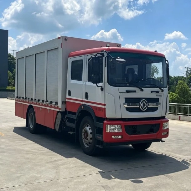 Dongfeng D9 Double Cab Mobile Workshop Truck suppliers