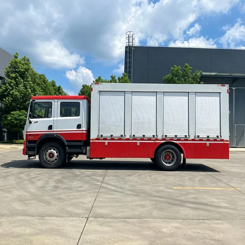 Dongfeng D9 Double Cab Mobile Workshop Truck factory