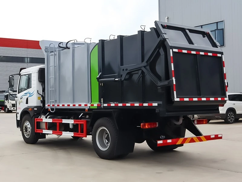 FAW 17m³ Animal Waste Side Loader Truck best