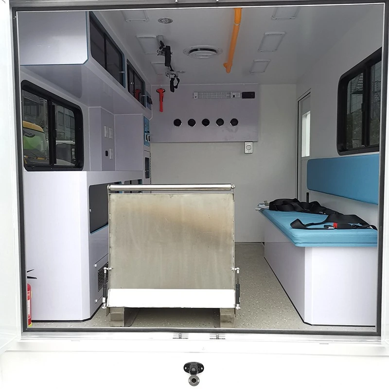 Isuzu 4x4 Off Road Pickup Ambulance factory